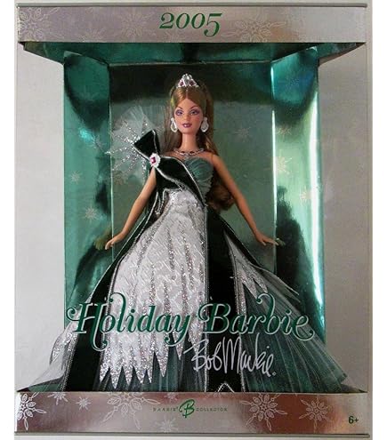 Amazon.com: 1996 Limited Edition Emerald Enchantment Blonde Barbie